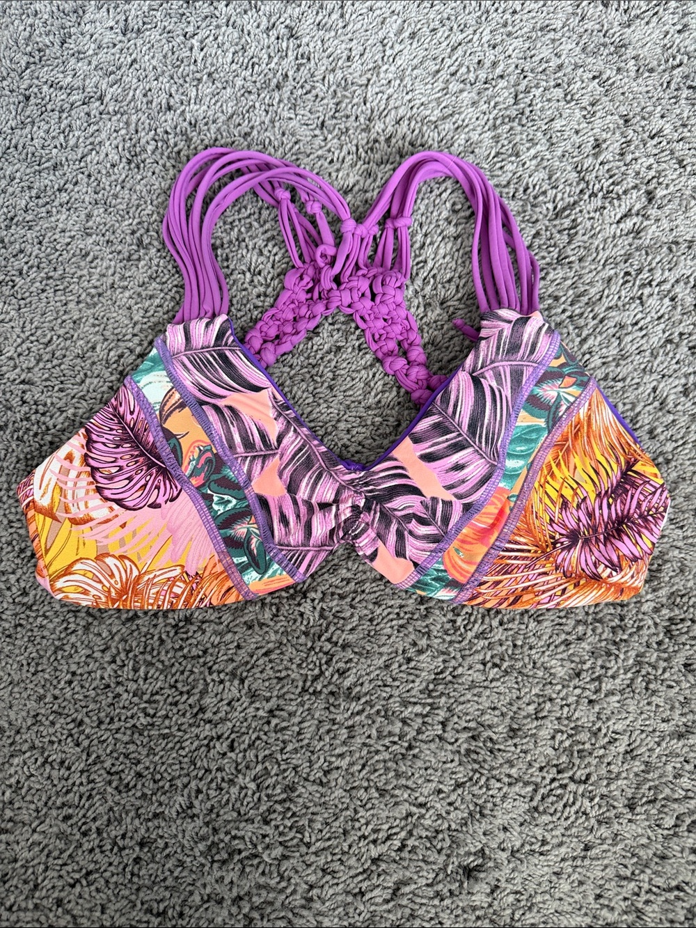 Maaji Women's Lady Violet Bikini Top - Size L